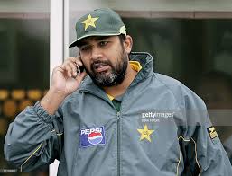 Pakistani captain Inzamam ul Haq