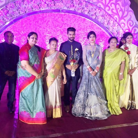 Ravindra Jadeja Ties Knot With Reeva Solanki Pictures
