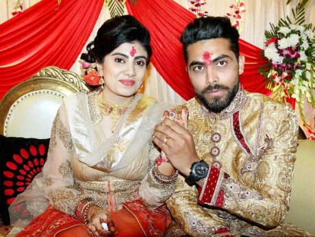 Ravindra Jadeja Ties Knot With Reeva Solanki Pictures
