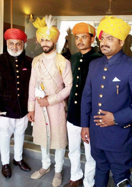 Ravindra Jadeja Ties Knot With Reeva Solanki Pictures
