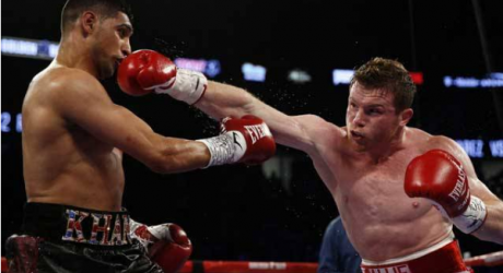 Amir Khan Knock-Out defeat against Mexican boxer Canelo Alvarez