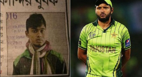 Shahid Afridis Indian Fan Arrested