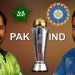 PAk vs Ind Match ICC Champion Trophy 2017 Live details