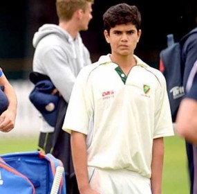 Son of Sachin Tendulkar Injured Johnny Bairstow 1