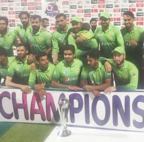 Pak Whitewashed SL in ODIs Series 2017