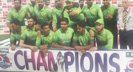 Pak Whitewashed SL in ODIs Series 2017