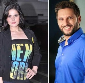 Shahid Afridi and Zarin