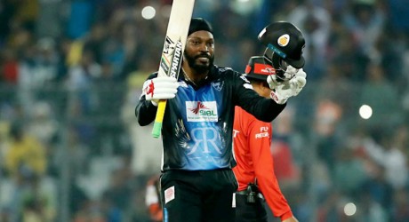 Chris Gayle New Sixes Record