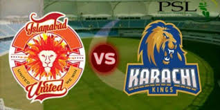 Islamabad United vs Karachi Kings
