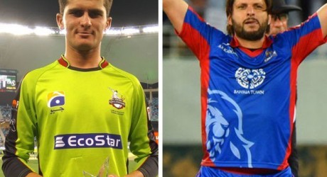 shahid afridi and shaheen afridi