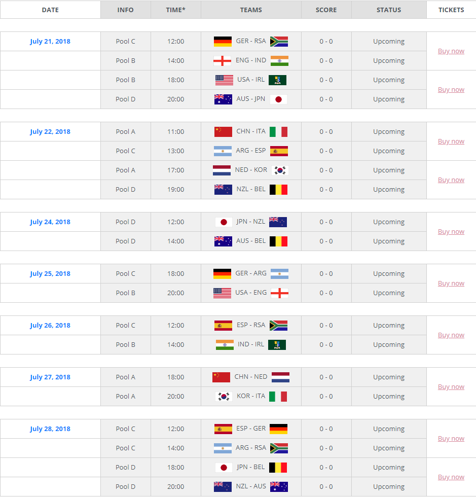Women Hockey Schedule Women Hockey Schedule