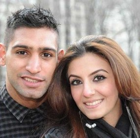 Aamir Khan with Faryal Makhdoom