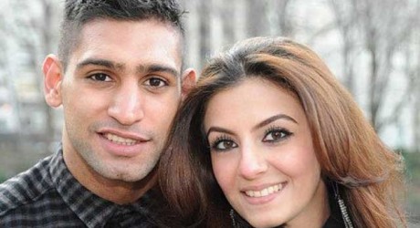 Aamir Khan with Faryal Makhdoom