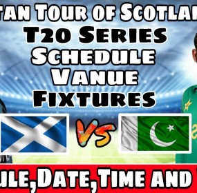 Pakistan vs Scotland T20 Match