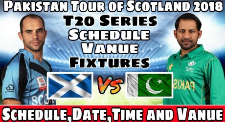 Pakistan vs Scotland T20 Match
