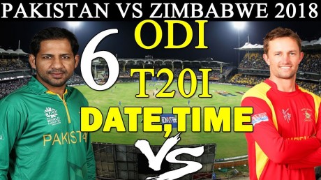 Pakistan vs Zimbabwe 2nd ODI 2018