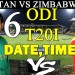 Pakistan vs Zimbabwe 2nd ODI 2018