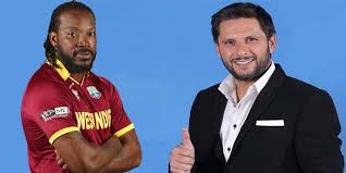 Shahid Afrid And Gayle