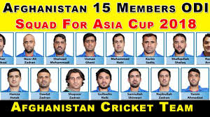 Aghanistan squad