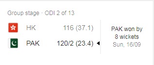 Hk vs Pak