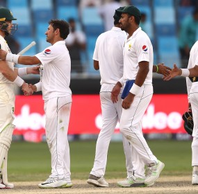 Pakistan v Australia: 1st Test - Day Five