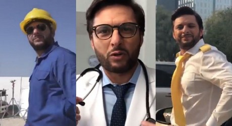 Shahid Afridi New Look