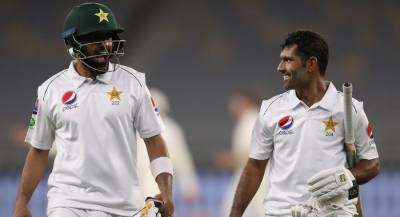 Babar azam and asad shafiq break record