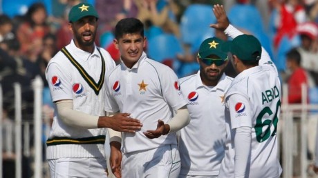 Naseem Shah against Bangladesh Becomes the Youngest Bowler to take Test Hat Trick Naseem Shah against Bangladesh Becomes the Youngest Bowler to take Test Hat Trick