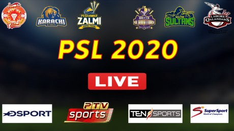 PSL 2020 Broadcasters and Live Streaming Partners List